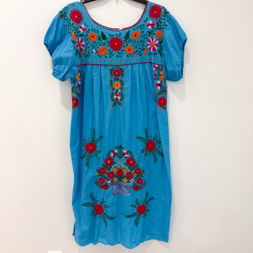 Beautiful embroidered midi dress